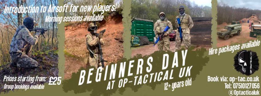 Op-Tac The Kingdom - Airsoft Beginners Day - Staffs\/West Midlands