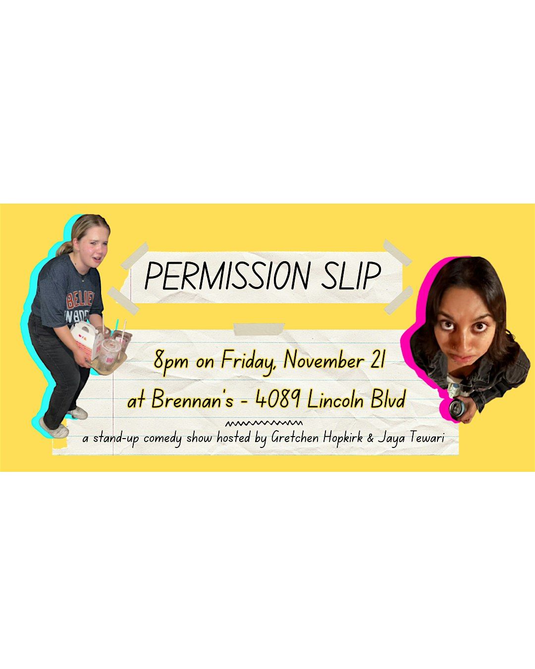 Permission Slip: A Standup Comedy Show