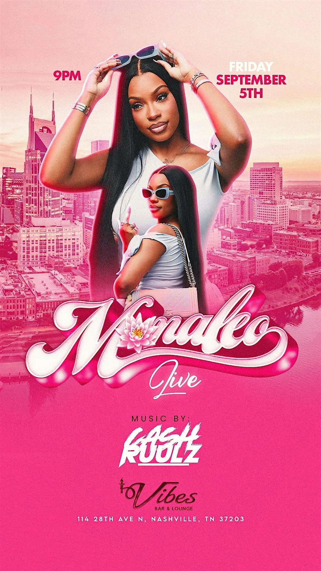 Monaleo Live at Vibes Bar & Lounge