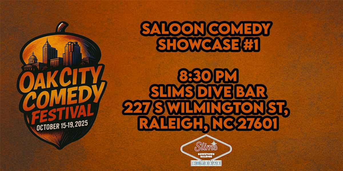 OCCF Presents: Saloon Comedy at Slim\u2019s #1