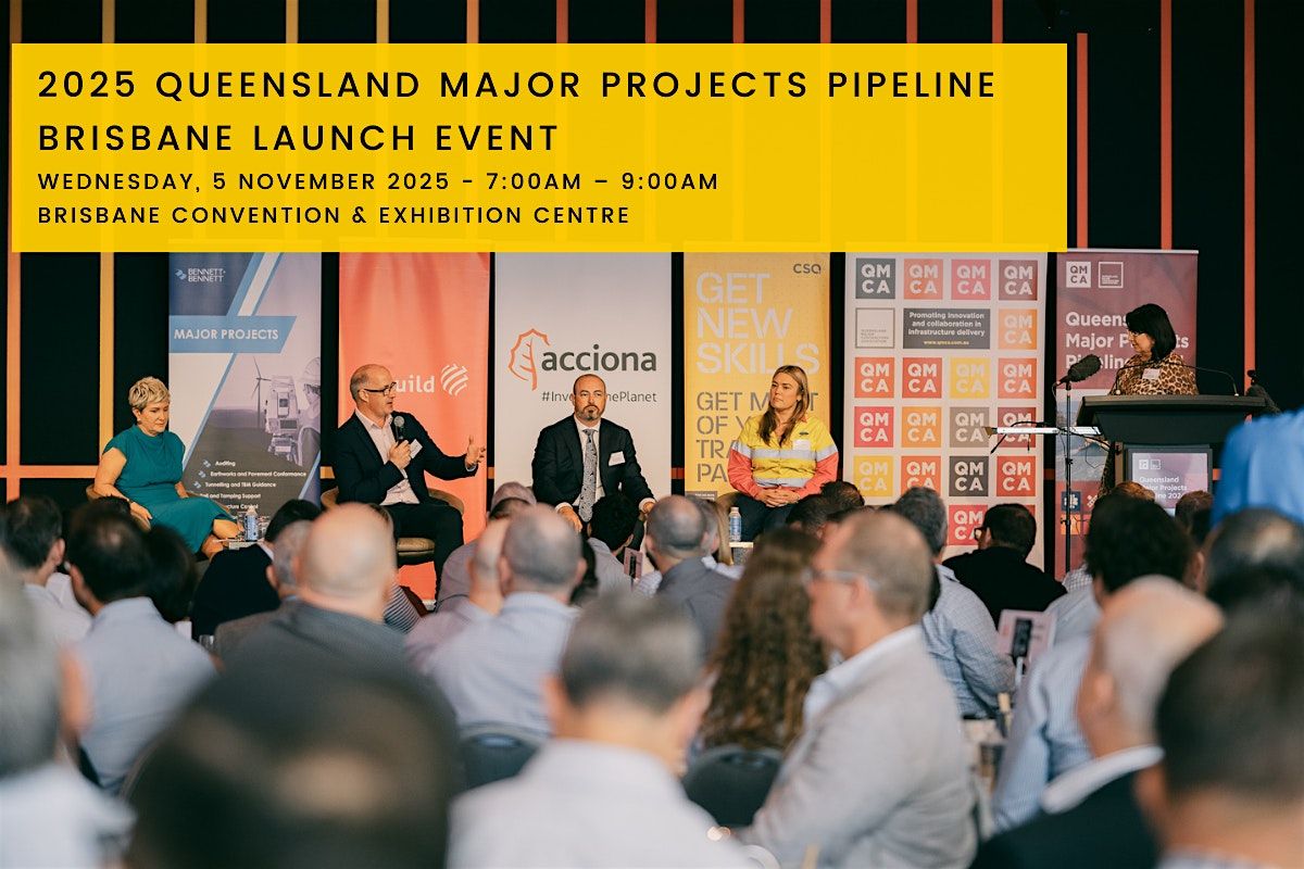 Qld Major Projects Pipeline Report: Brisbane Launch  - 5 November 2025