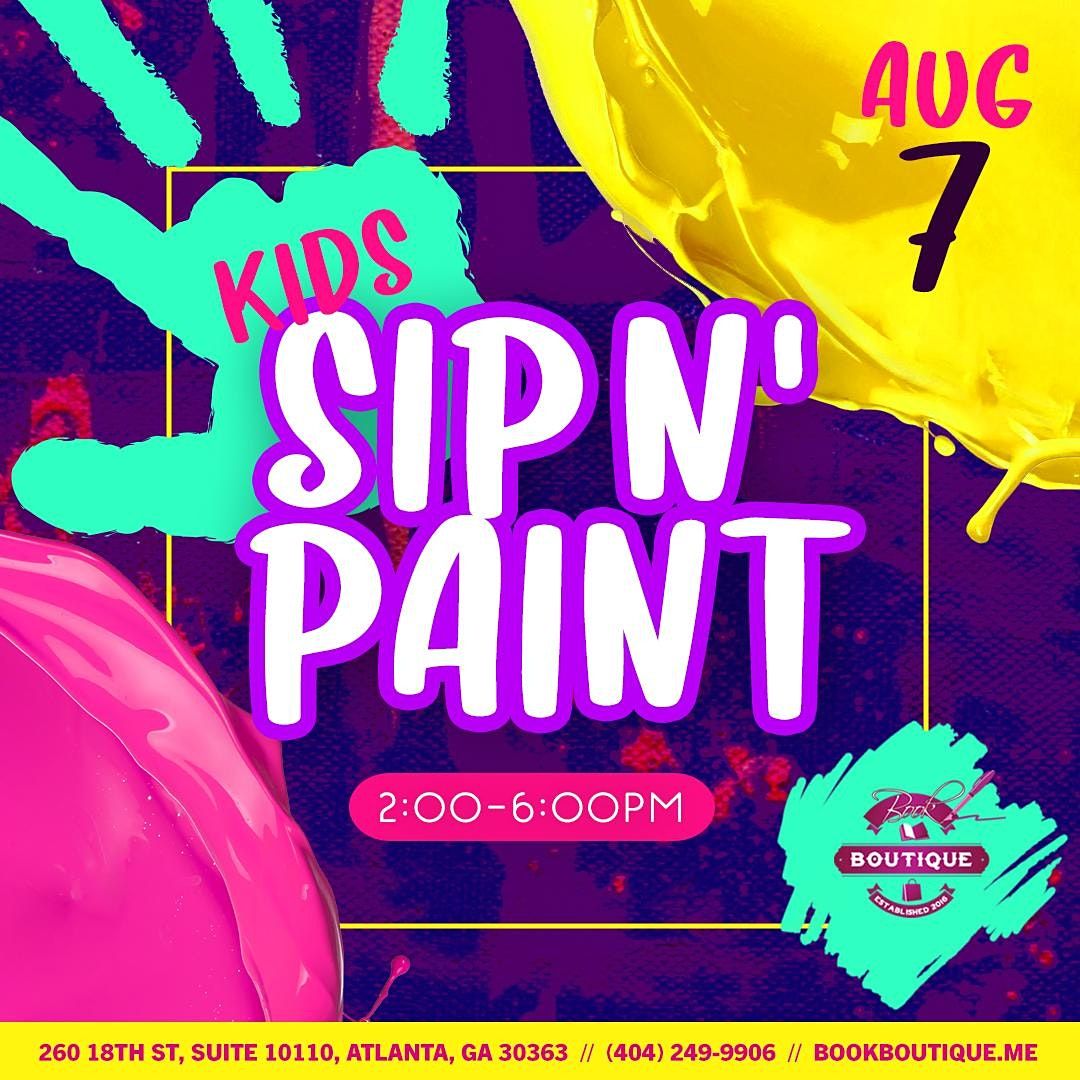 Kids Sip & Paint