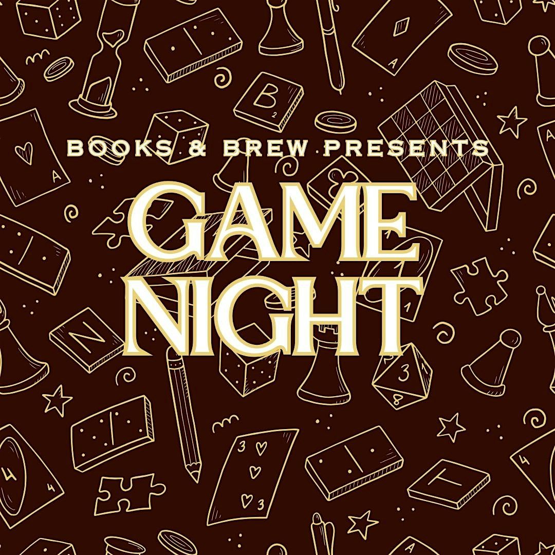 Books & Brew Game Night