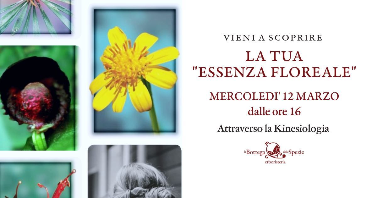 Scopri la tua Essenza Floreale con la Kinesiologia