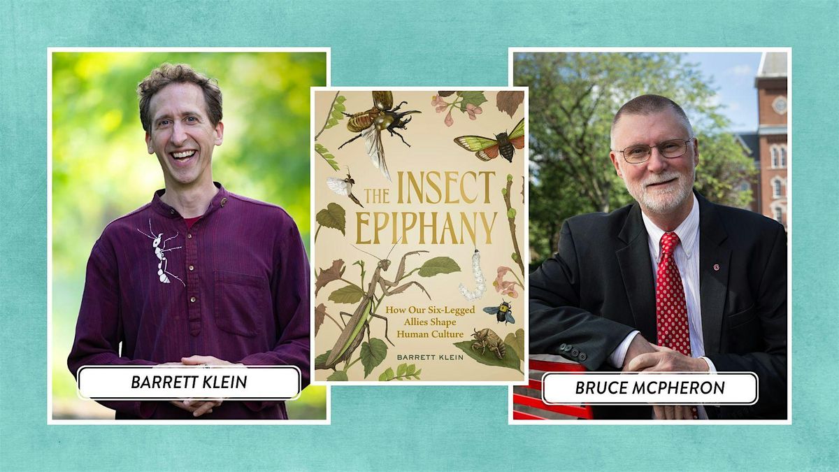 How Insects Shape Culture: A Buzz-Worthy Talk with Two Entomologists!