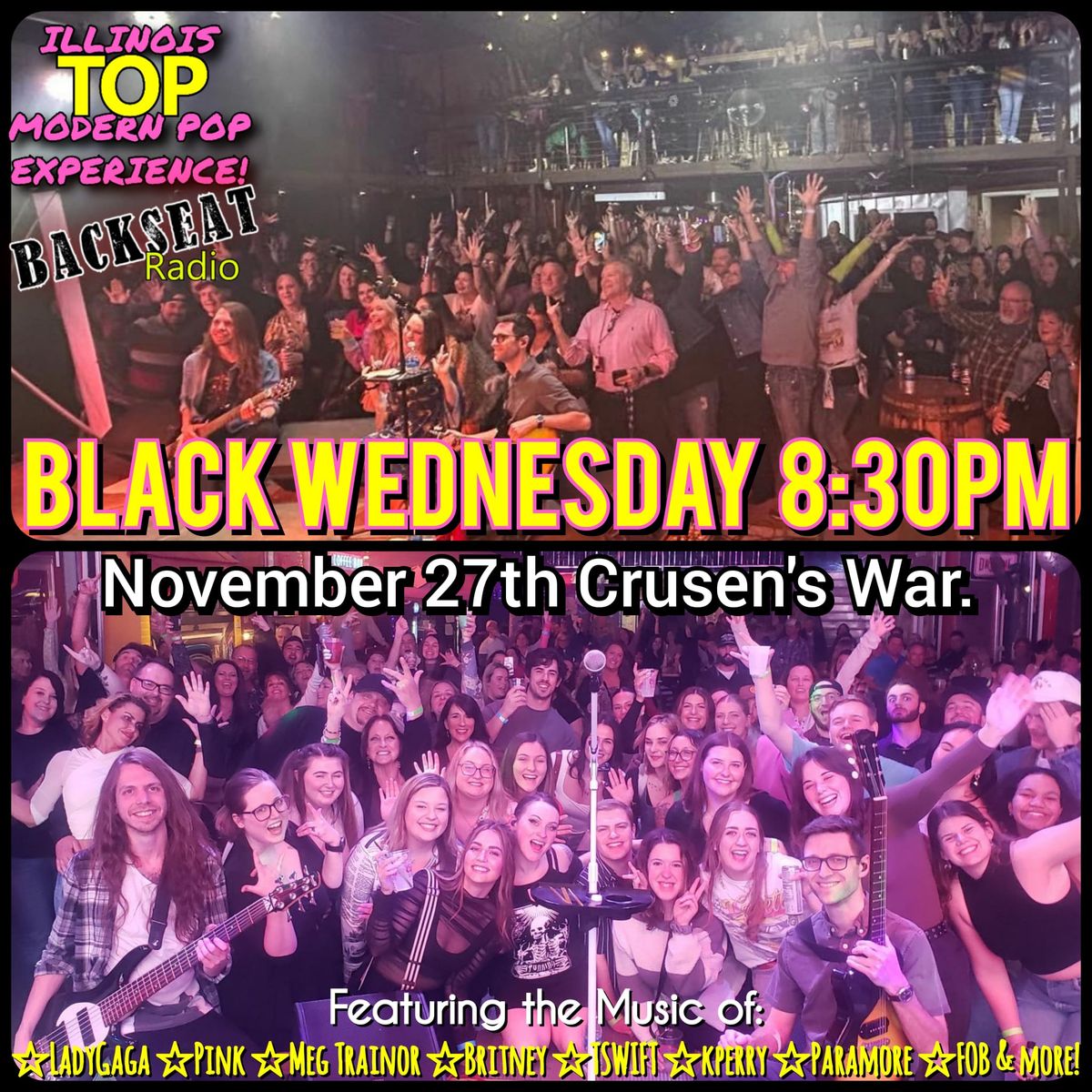 BSR Black Wednesday @ Crusen's War.