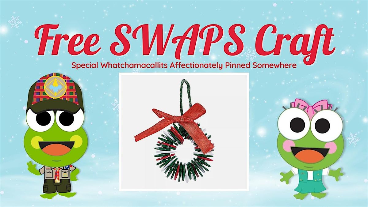 Free SWAPS craft at sweetFrog Dundalk