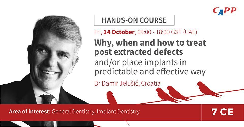 Why, when and how to treat post extracted defects and\/or place implants in predictable and effective