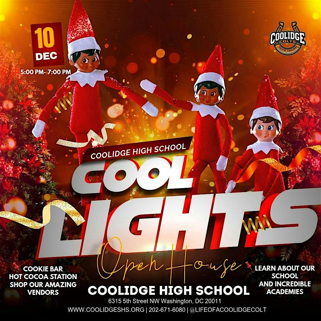 COOLIDGE COOL LIGHTS -  HOLIDAY PARTY & OPEN HOUSE 2025