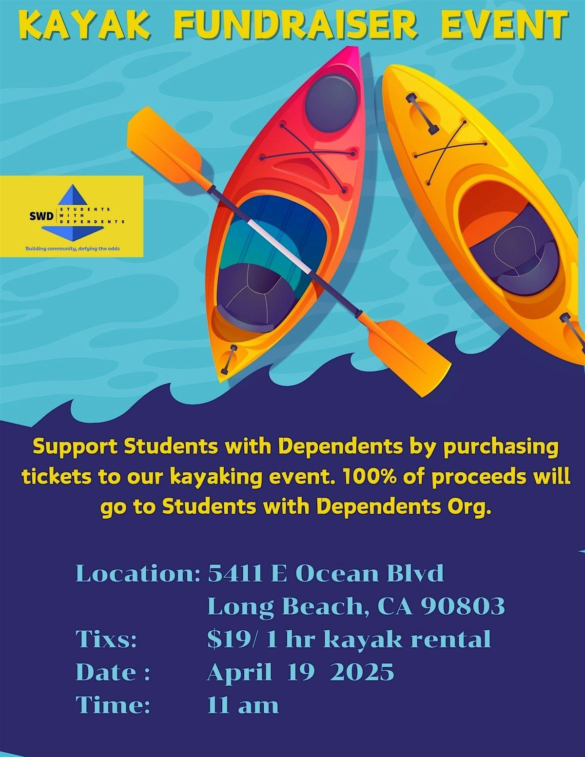 SWD Kayak Fundraiser