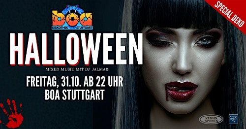Boa Halloween- Freitag, 31.10.2025