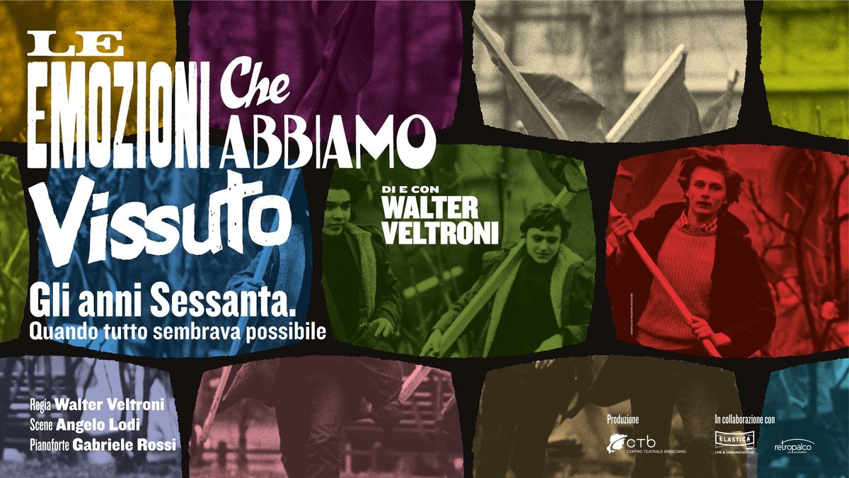 WALTER VELTRONI in "Le emozioni che abbiamo vissuto" @ Auditorium Paganini - Parma