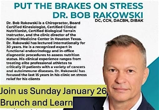 Brunch and Learn Potluck with Dr. Bob Rakowski