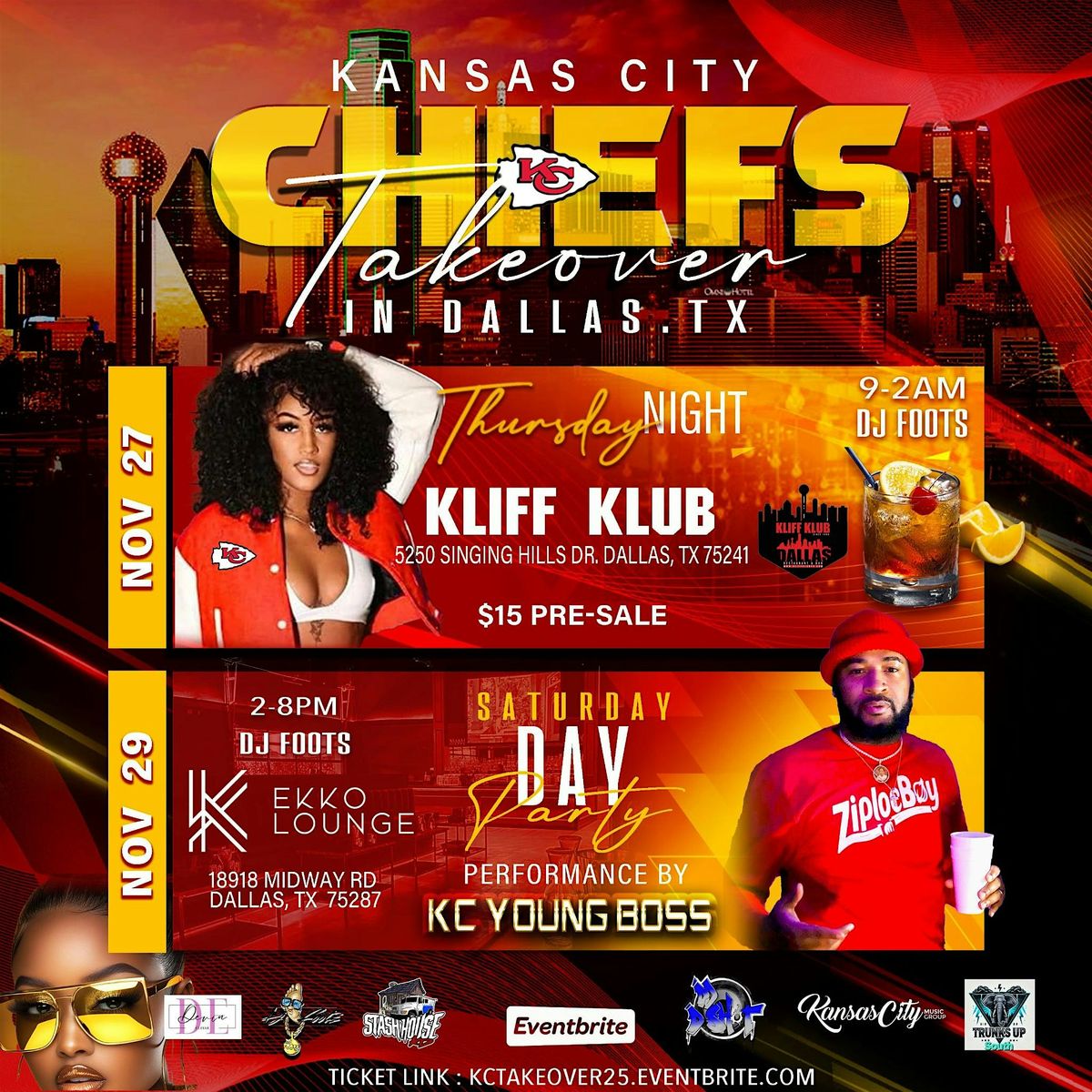 KC Chiefs Takeover in Dallas
