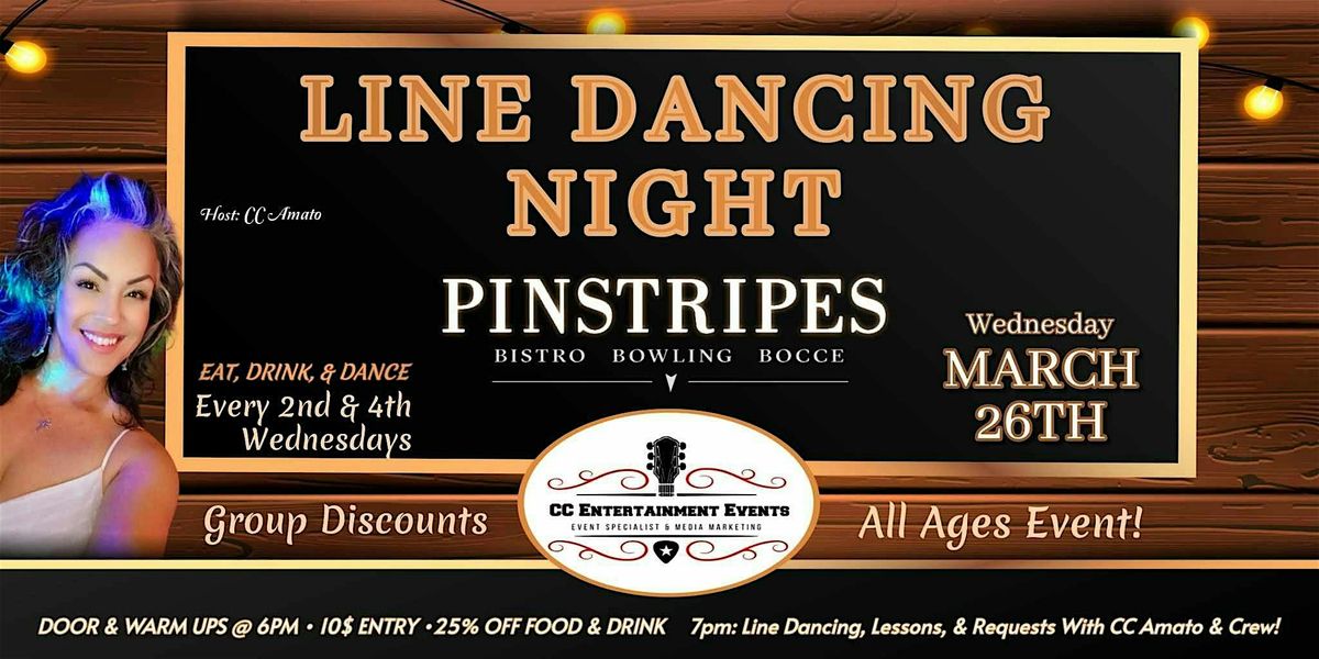 Dine & Dance! Line Dancing+Fun time! WALNUT CREEK, CA!