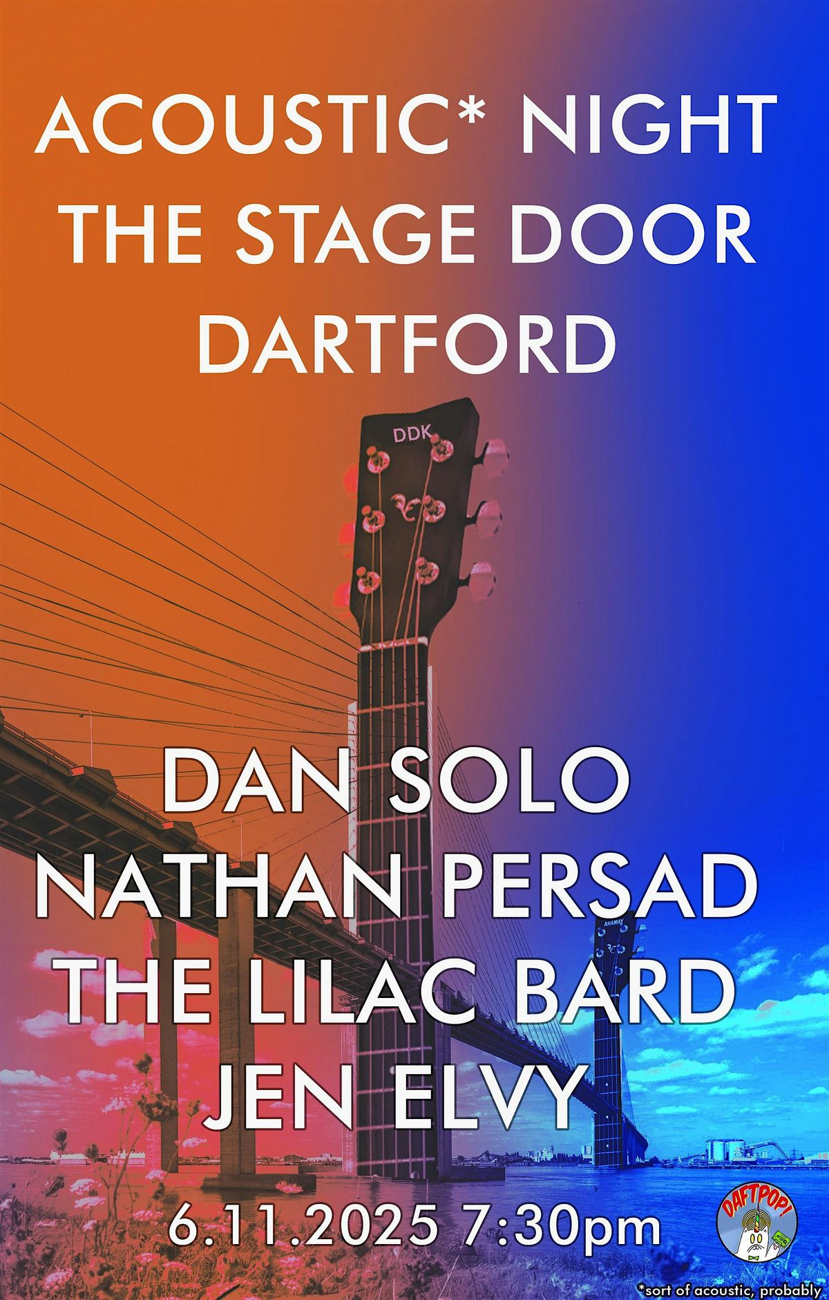 Acoustic Thursdays at The Stage Door: November 2025