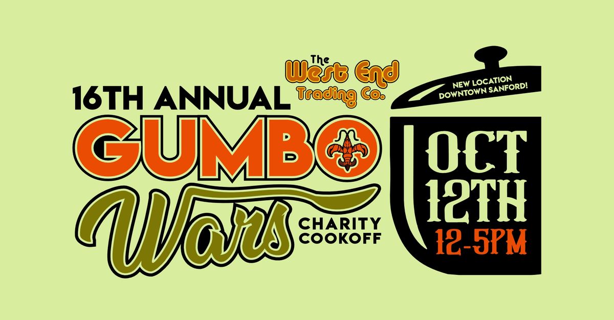 16th Annual Gumbo Wars Charity Cook-Off! 