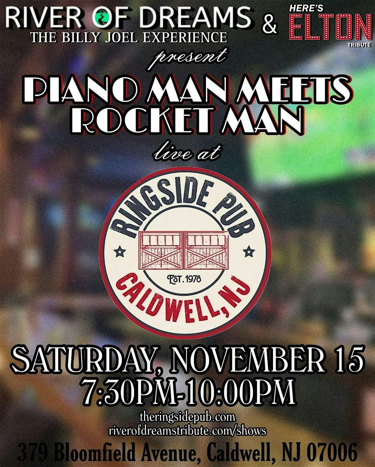 Billy Joel vs Elton John Tribute Night