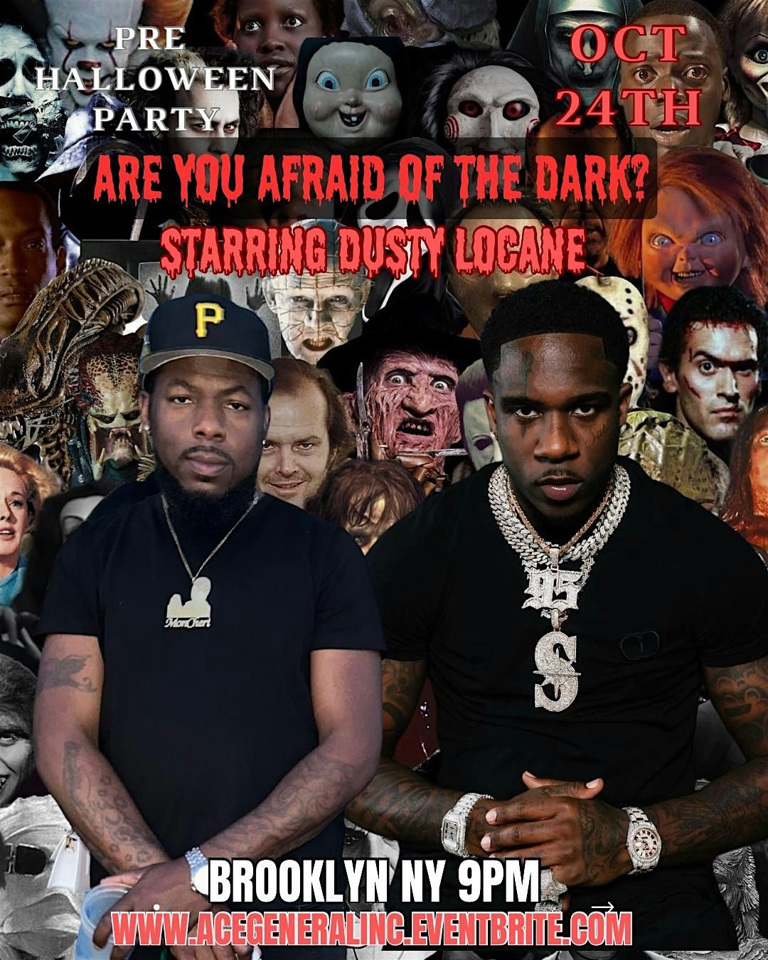 ARE YOU AFRAID OF THE DARK?, STARRING DUSTY LOCANE