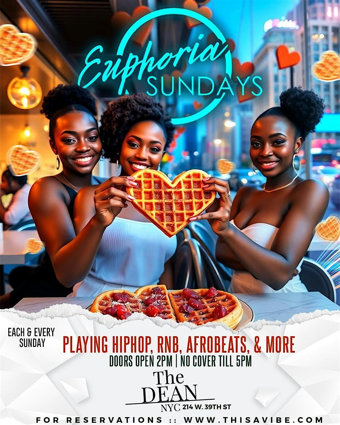 Euphoria Sunday Brunch & Day Party |  @ The Dean NYC