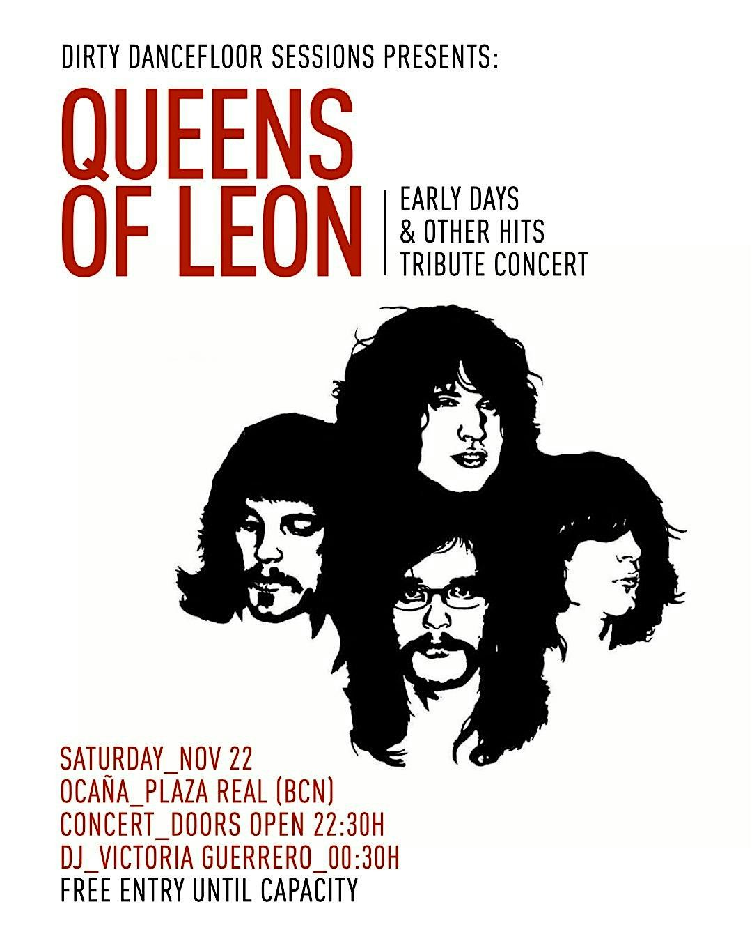 Dirty Dancefloor Sessions presenta a Queens of Leon + Victoria Guerrero DJ