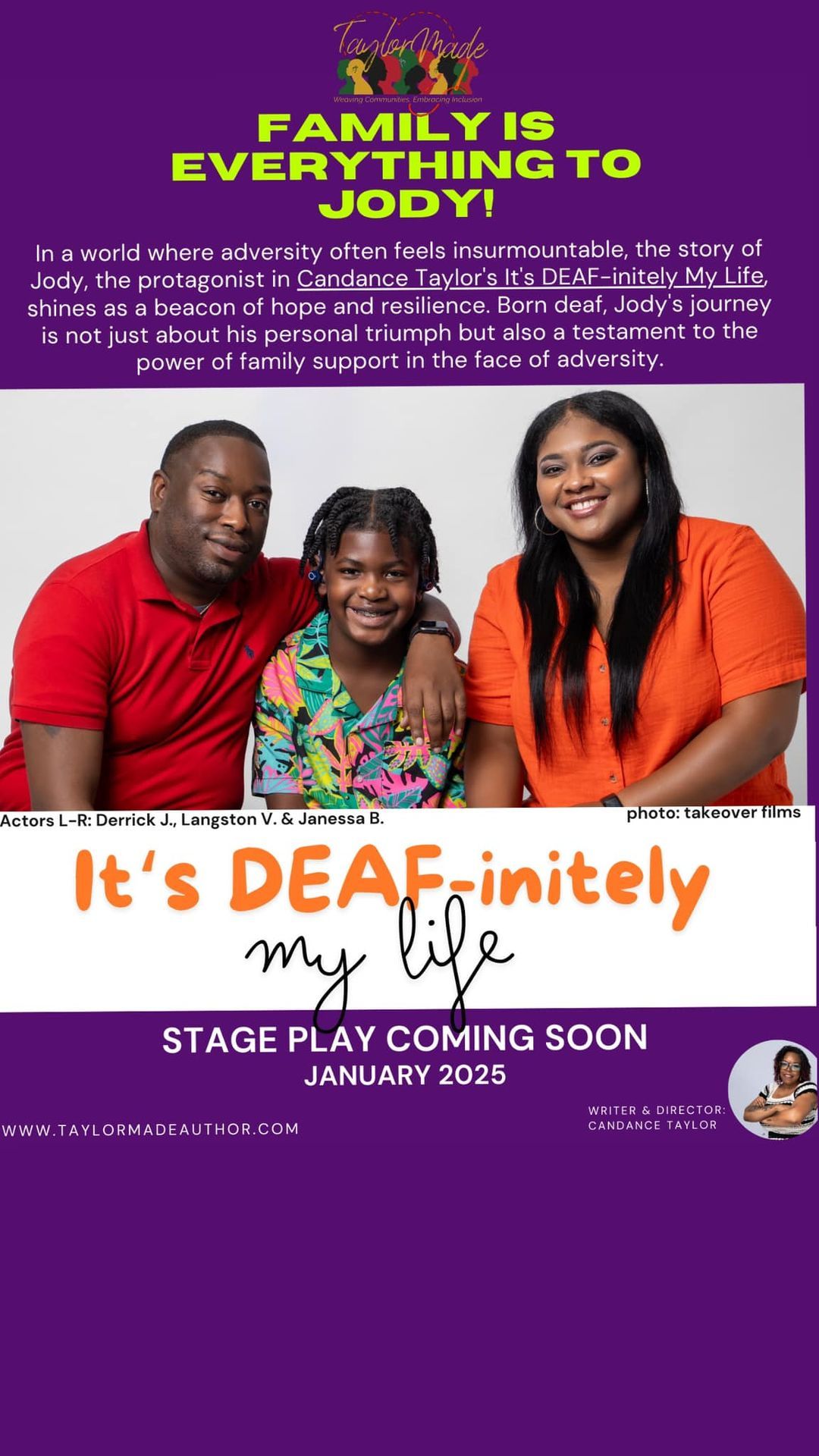 "It's Deaf-initely My Life" Stageplay