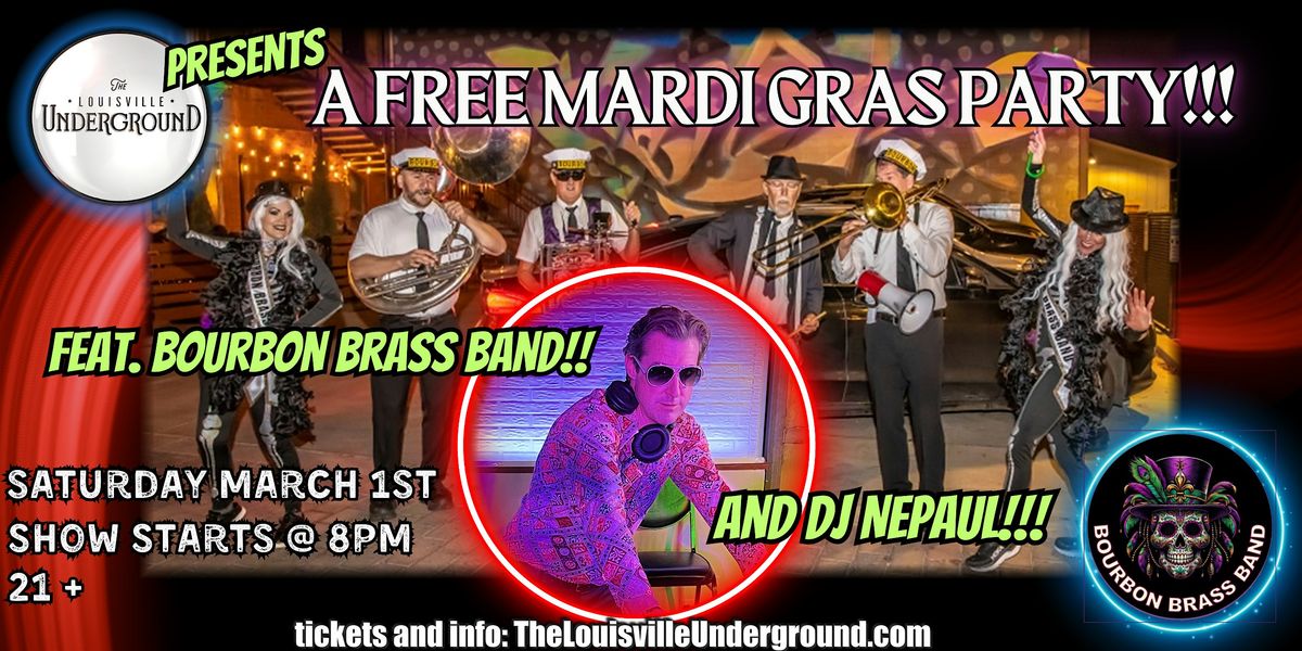 FREE MARDI GRAS PARTY!