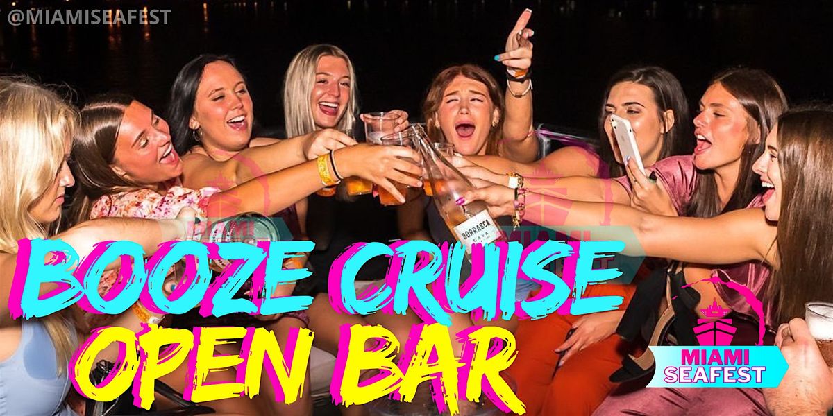 Miami Beach Booze Cruise - All Inclusive Booze Cruise
