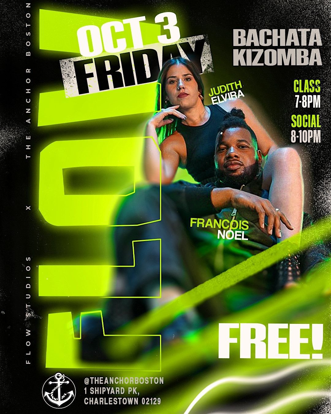 Friday Flow: Bachata & Kizomba at The Anchor Boston