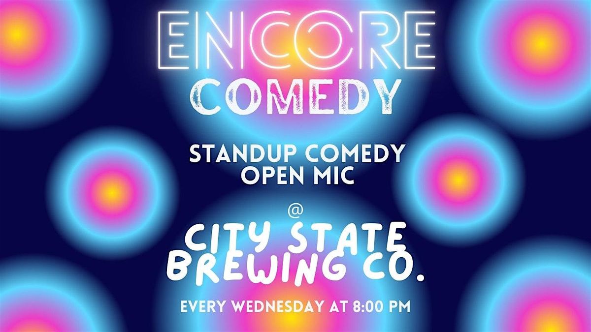 Free Standup Comedy at City State Brewing! (Washington, DC)