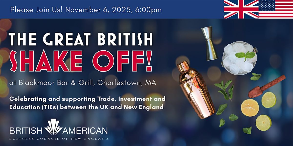 Announcing the Great British SHAKE OFF!