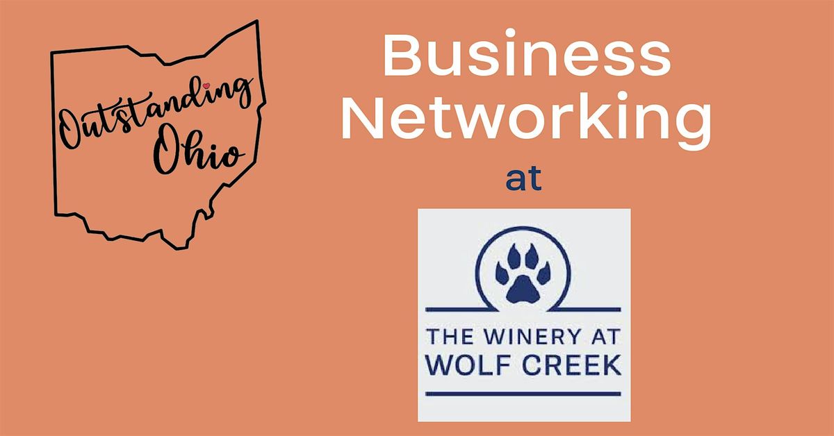 Outstanding Ohio Networking at Wolf Creek Winery