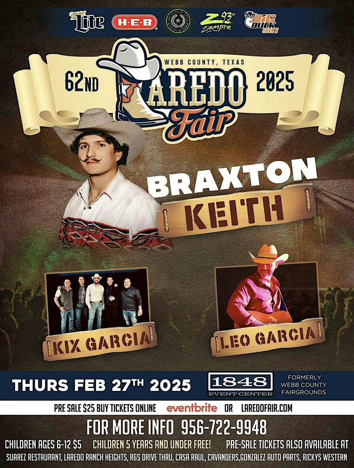 62nd Annual Laredo Fair Country Night