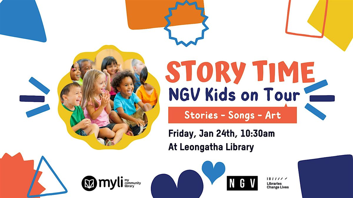 NGV Kids on Tour Special Story Time at Leongatha Library