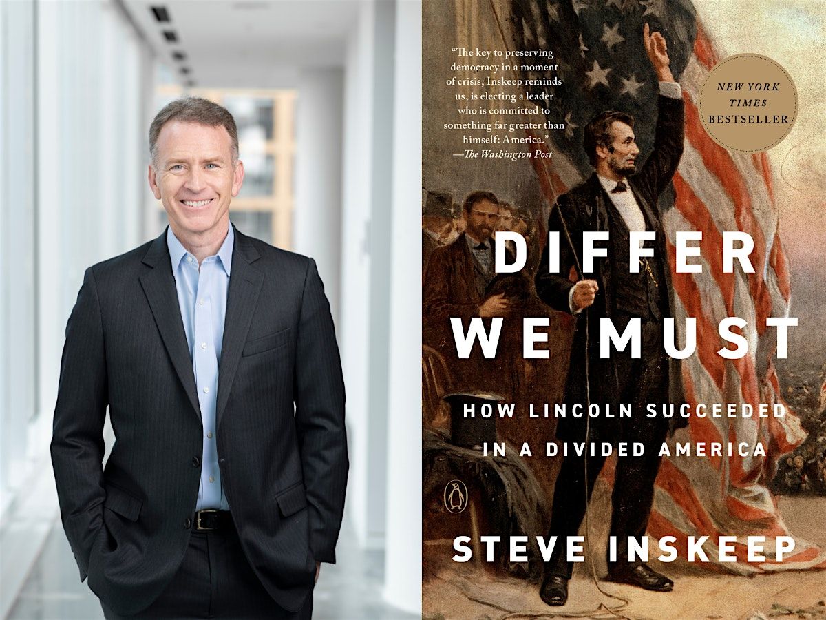 Steve Inskeep, host of Morning Edition on NPR, Presents Differ We Must