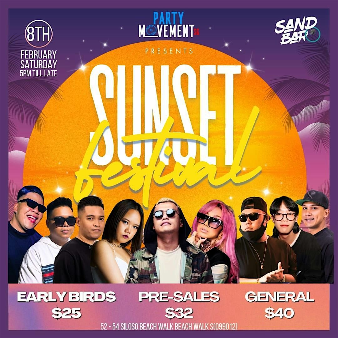 PartyMovementSG Presents: Sunset Festival 2.0