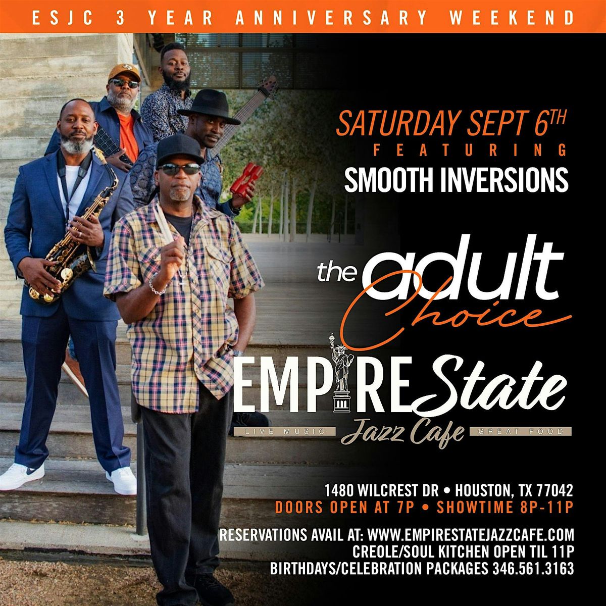 9\/6 - ESJC 3 Yr Anniversary Celebration with Smooth Inversions *