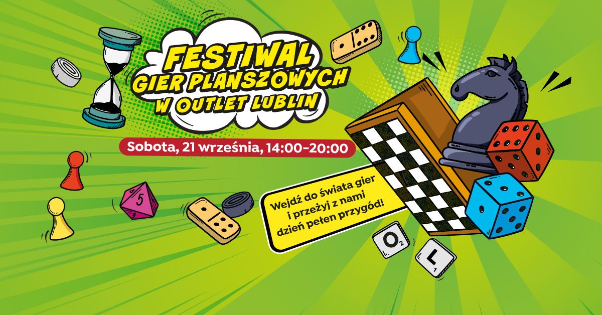 Festiwal Gier Planszowych w Outlet Lublin