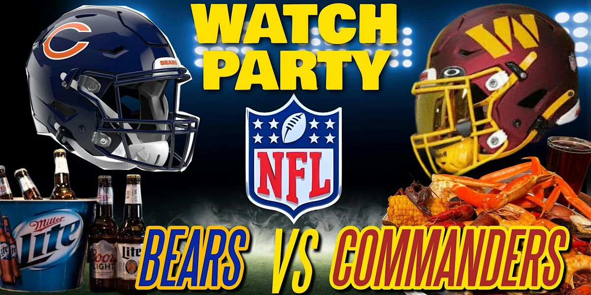 Bears vs Commanders! - Watch Party at The Revel!