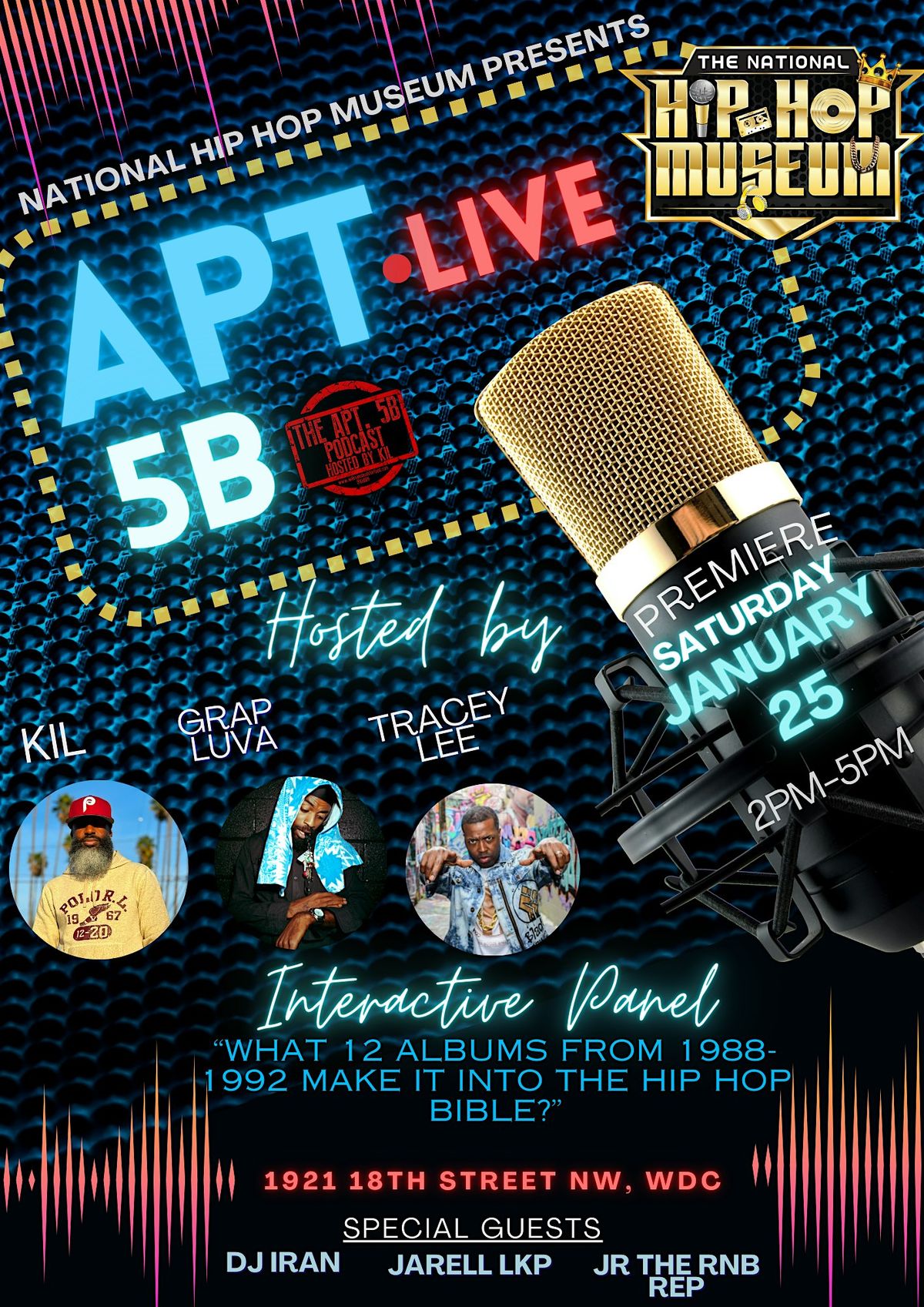 THE APT 5B LIVE PODCAST | HOSTED BY KIL, GRAP LUVA, TRACEY LEE