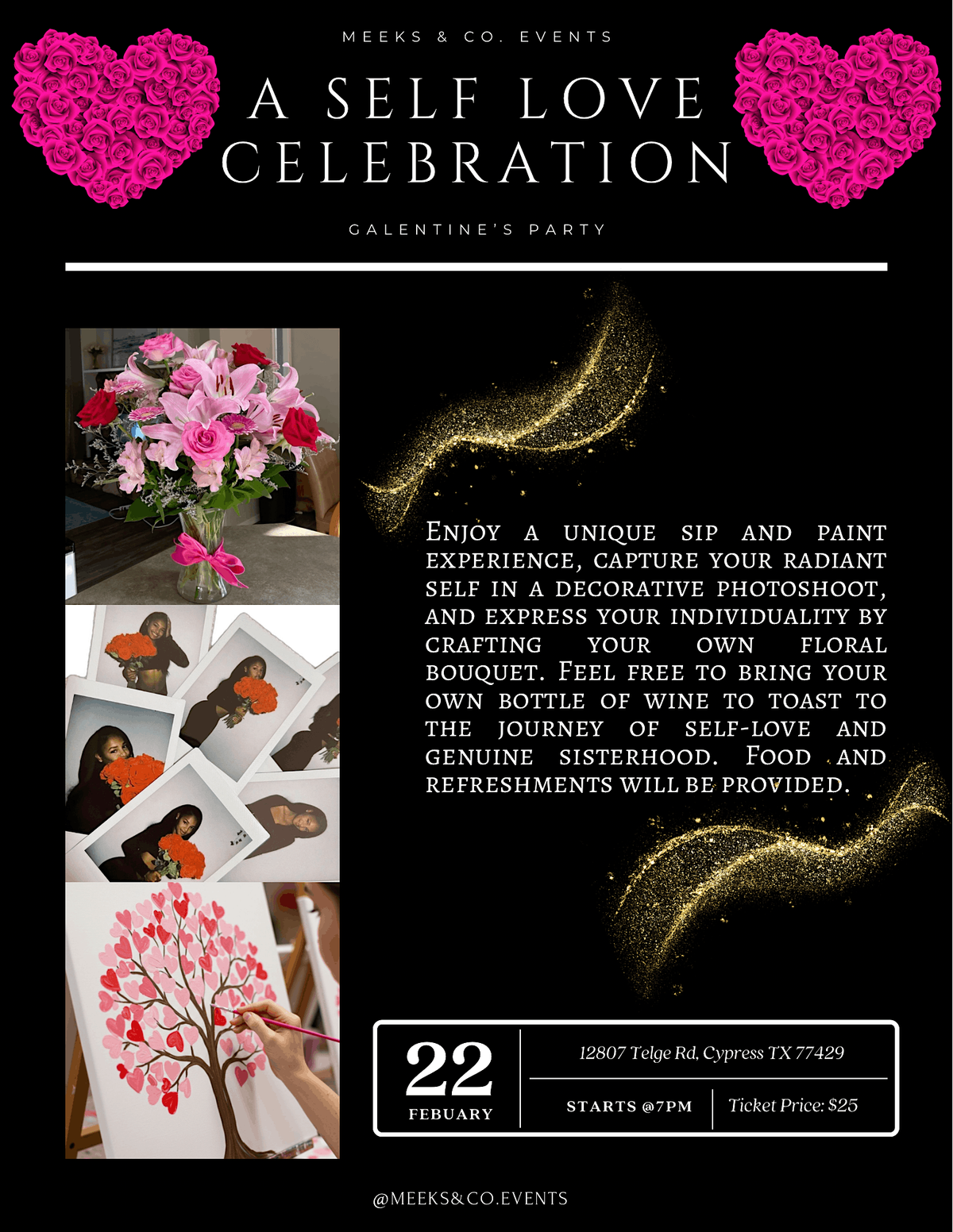 A Self Love Celebration: Galentine\u2019s Party