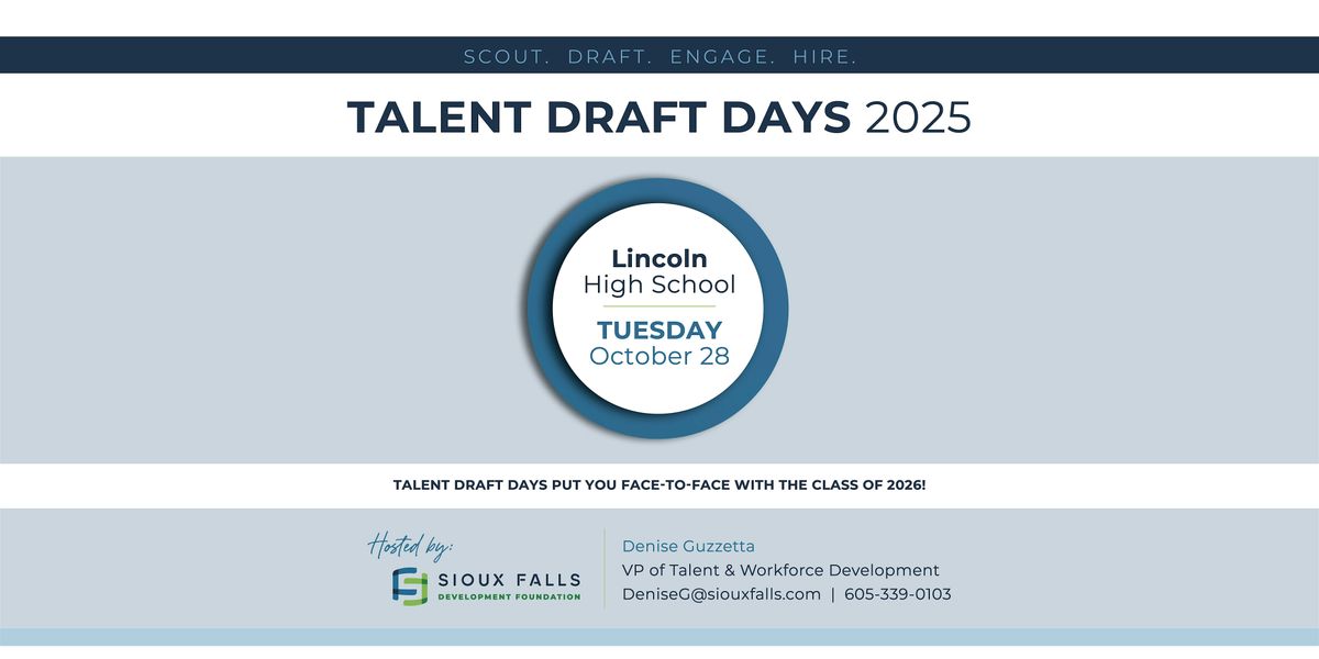 Talent Draft Day 2025 - Lincoln High School