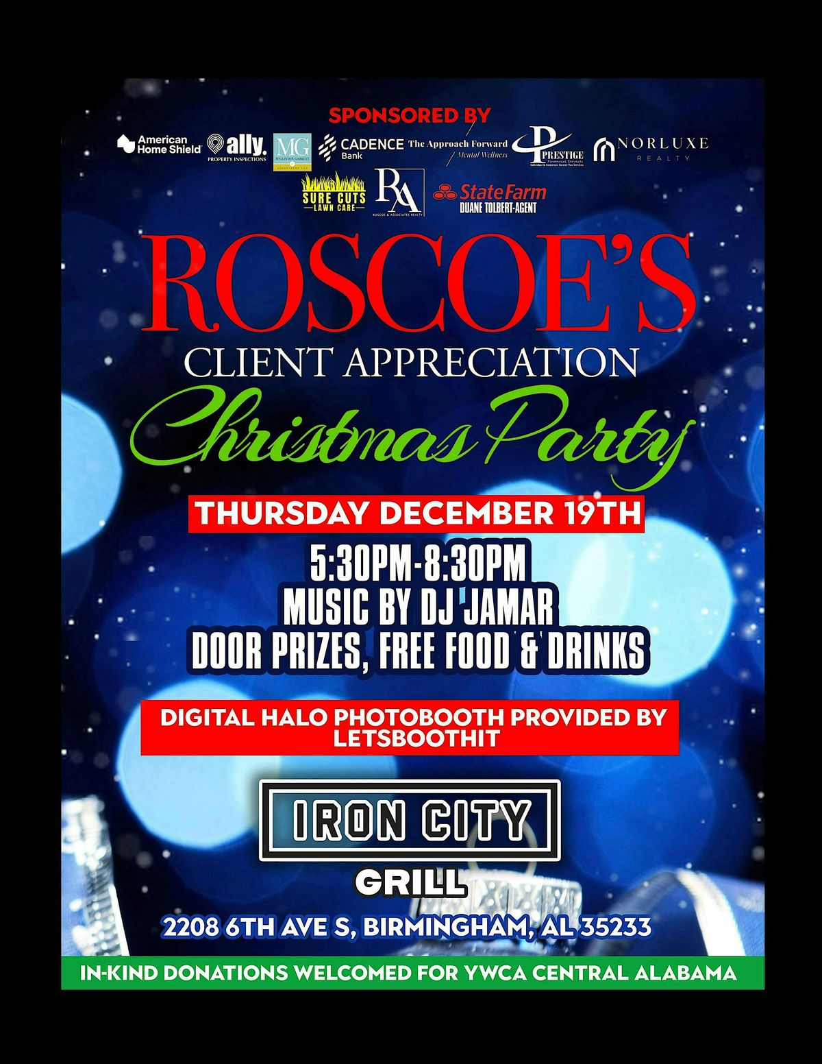 Roscoe's Client Appreciation Christmas Party