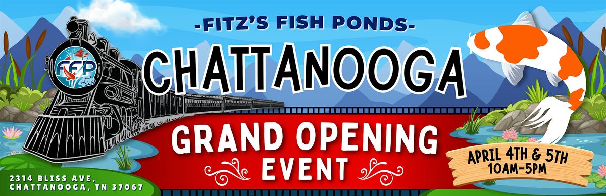 FFP's Chattanooga Grand Opening: Koi, Giveaways & Aquatic Fun!