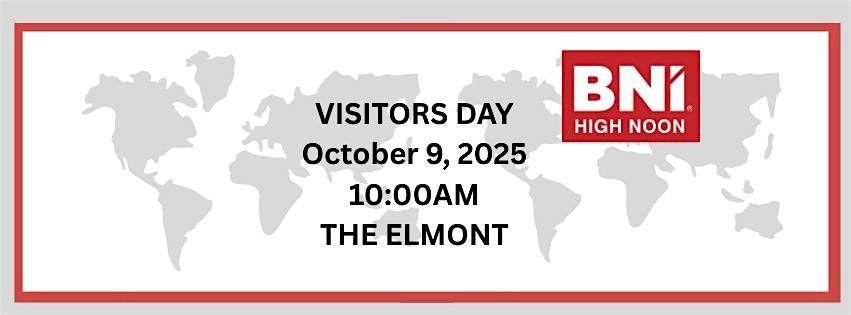 Visitor's Day at Business Network International BNI (High Noon Chapter)