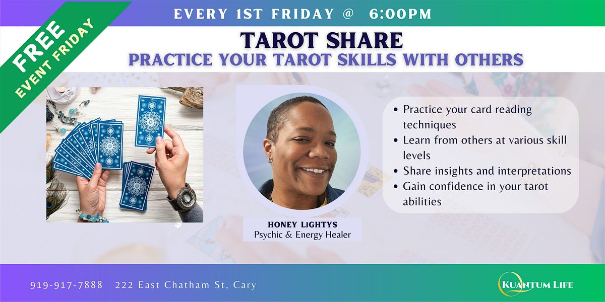 Tarot Share: Practice Your Tarot Skills With Others