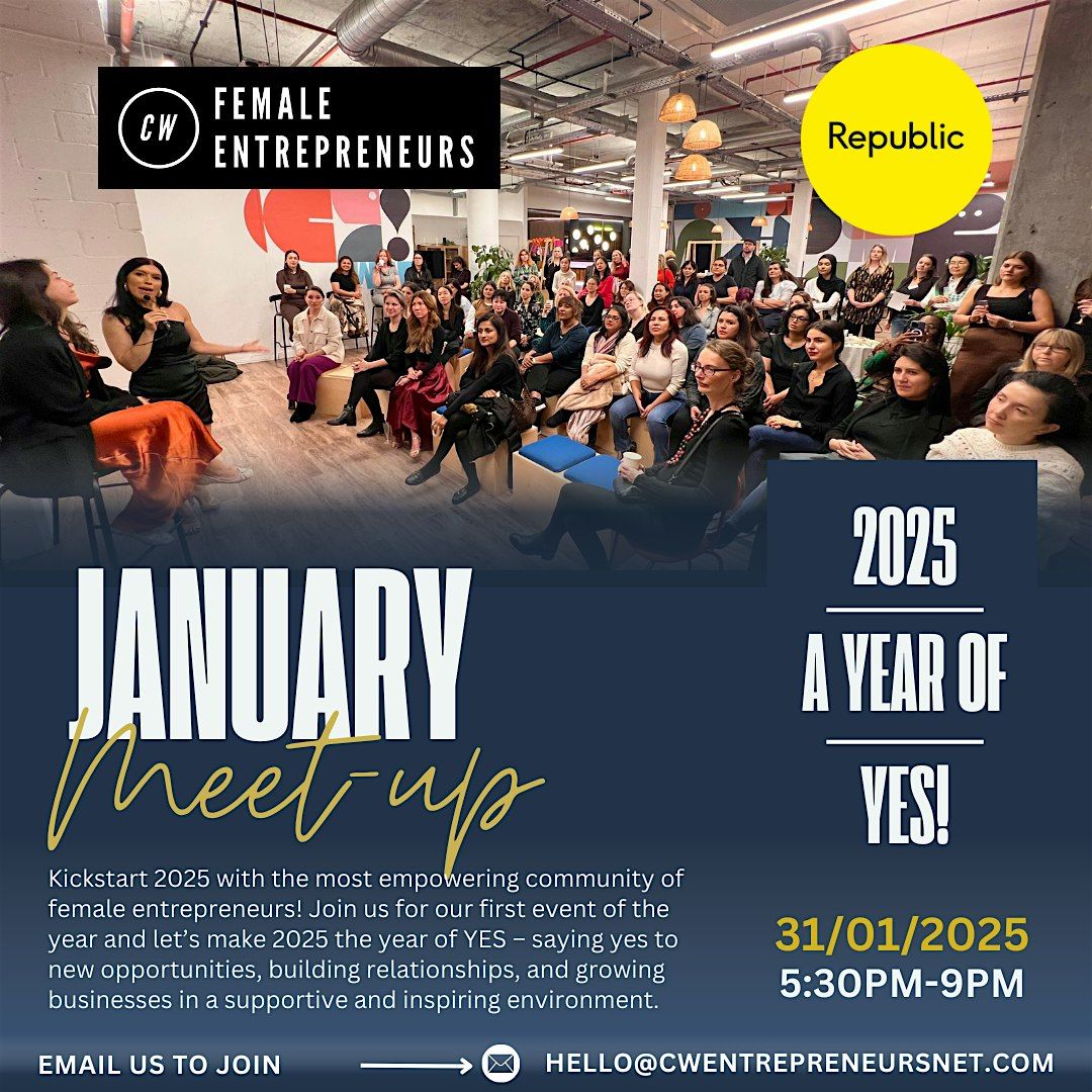 Canary Wharf  Female Entrepreneurs January Meet-Up