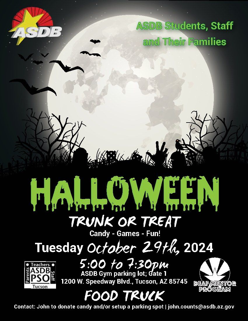 HALLOWEEN TRUNK OR TREAT