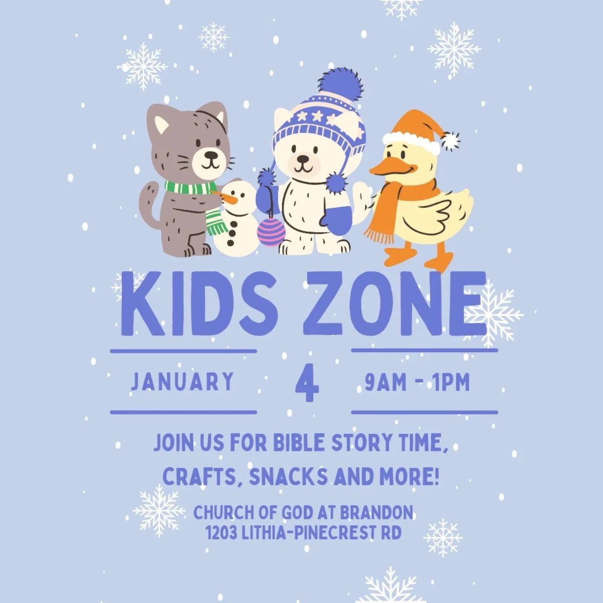 Kid's Zone - January