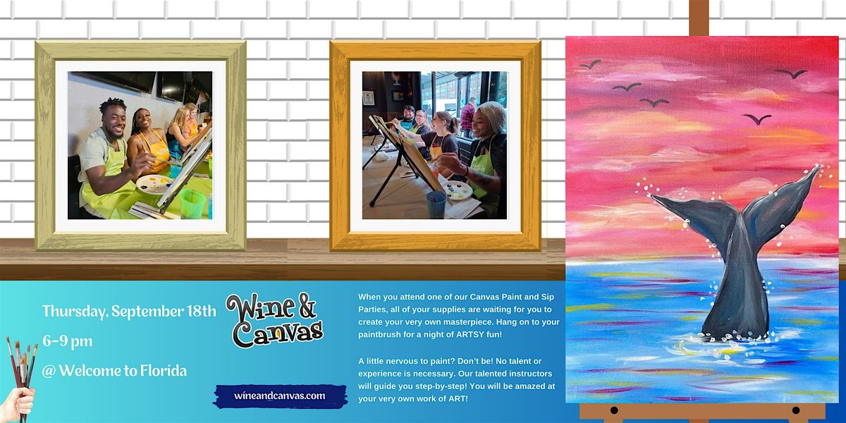 Cape Coral Art Event \u2013 Whale Tail